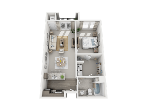 Elevate Brier Creek_The Pinnacle floor plan